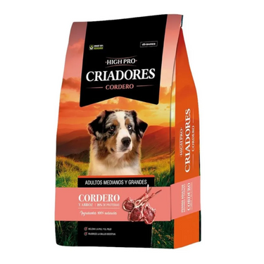 Criadores High Pro Cordero 20+3 kg